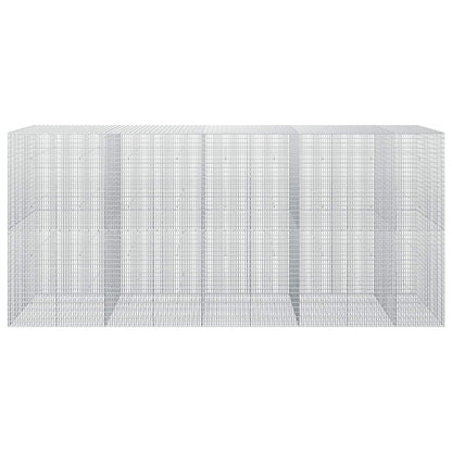 Gabion with 3.5 mm Wire and 5x2.5 cm Mesh 450x50x200 cm