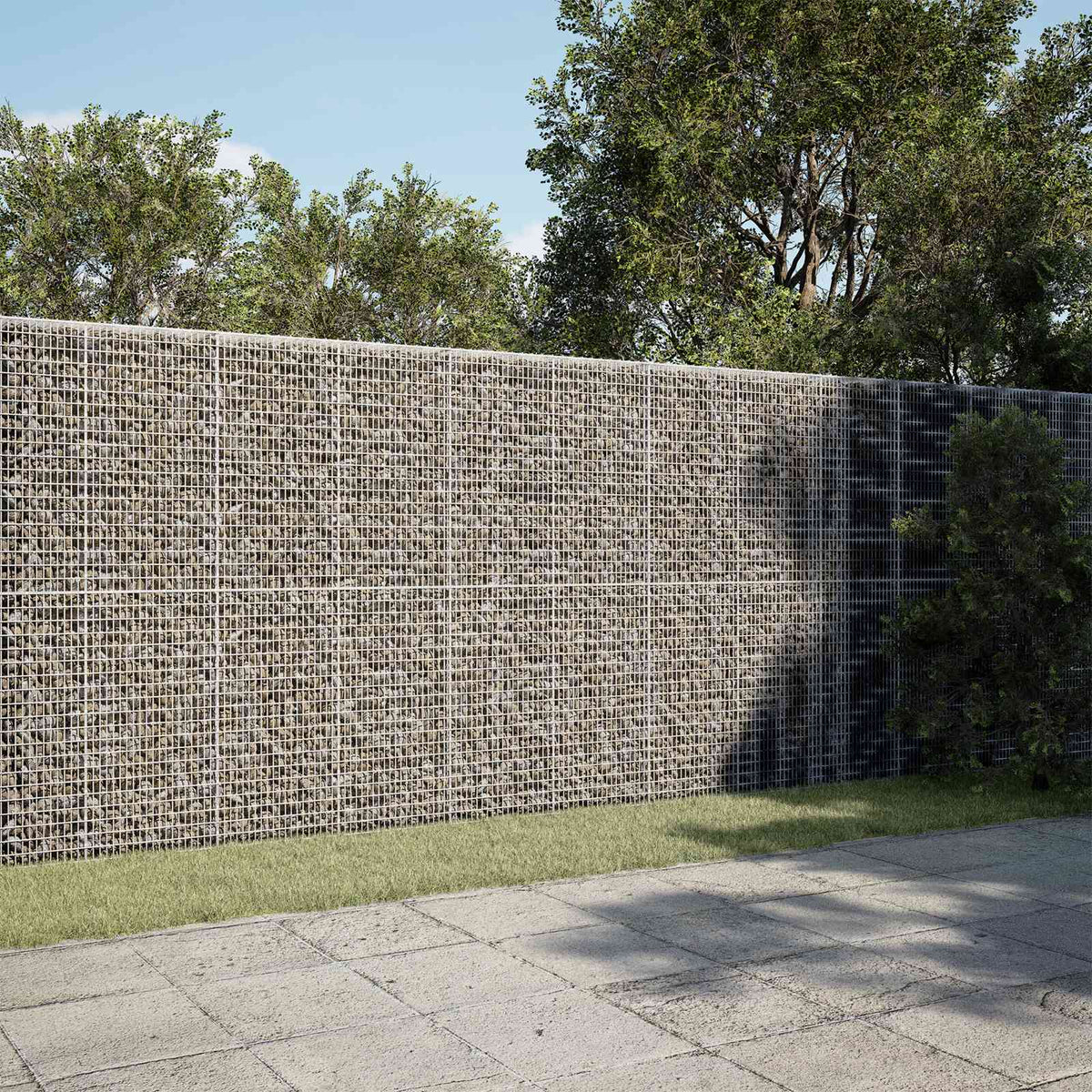 Gabion with 3.5 mm Wire and 5x2.5 cm Mesh 500x50x200 cm