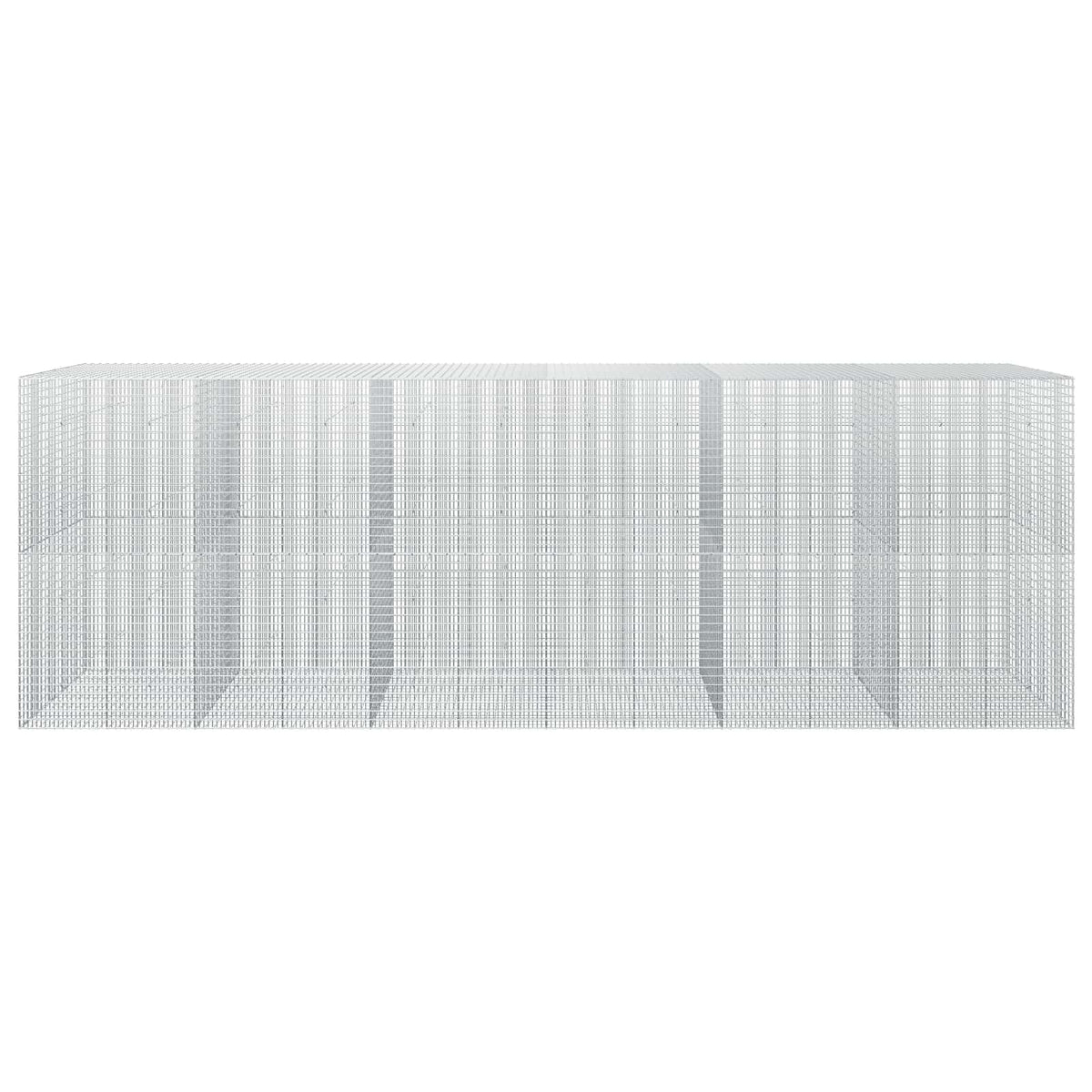 Gabion with 3.5 mm Wire and 5x2.5 cm Mesh 600x50x200 cm