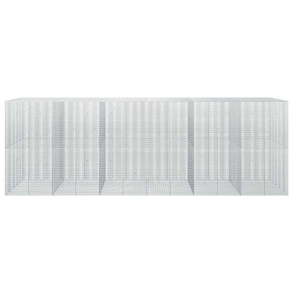 Gabion with 3.5 mm Wire and 5x2.5 cm Mesh 600x50x200 cm