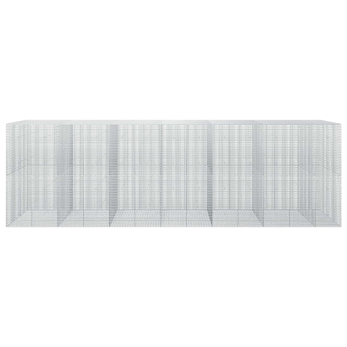 Gabion with 3.5 mm Wire and 5x2.5 cm Mesh 650x50x200 cm