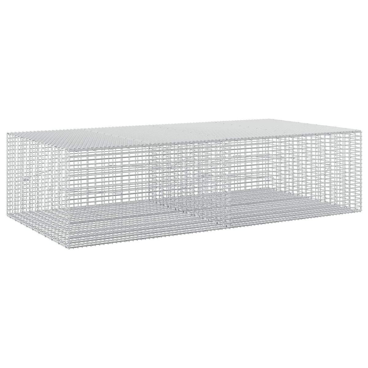 Gabion with 3.5 mm Wire and 5x2.5 cm Mesh 200x100x50 cm