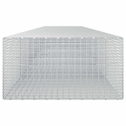 Gabion with 3.5 mm Wire and 5x2.5 cm Mesh 550x100x50 cm