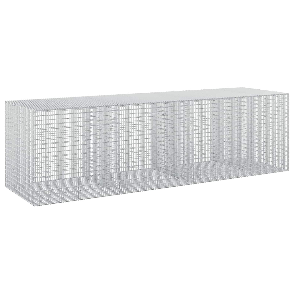 Gabion with 3.5 mm Wire and 5x2.5 cm Mesh 350x100x100 cm