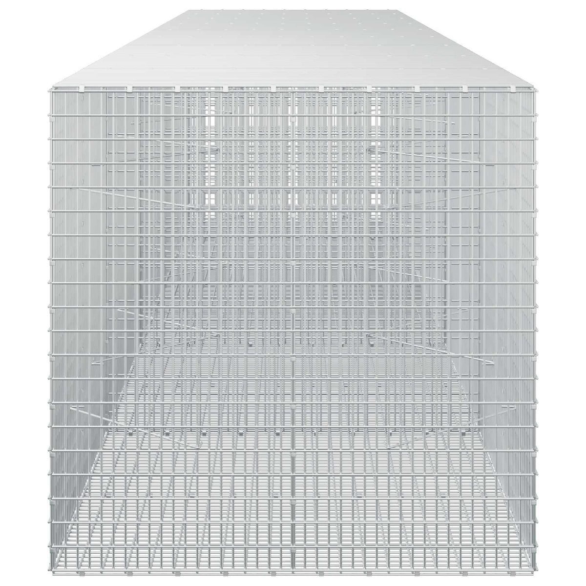 Gabion with 3.5 mm Wire and 5x2.5 cm Mesh 450x100x100 cm