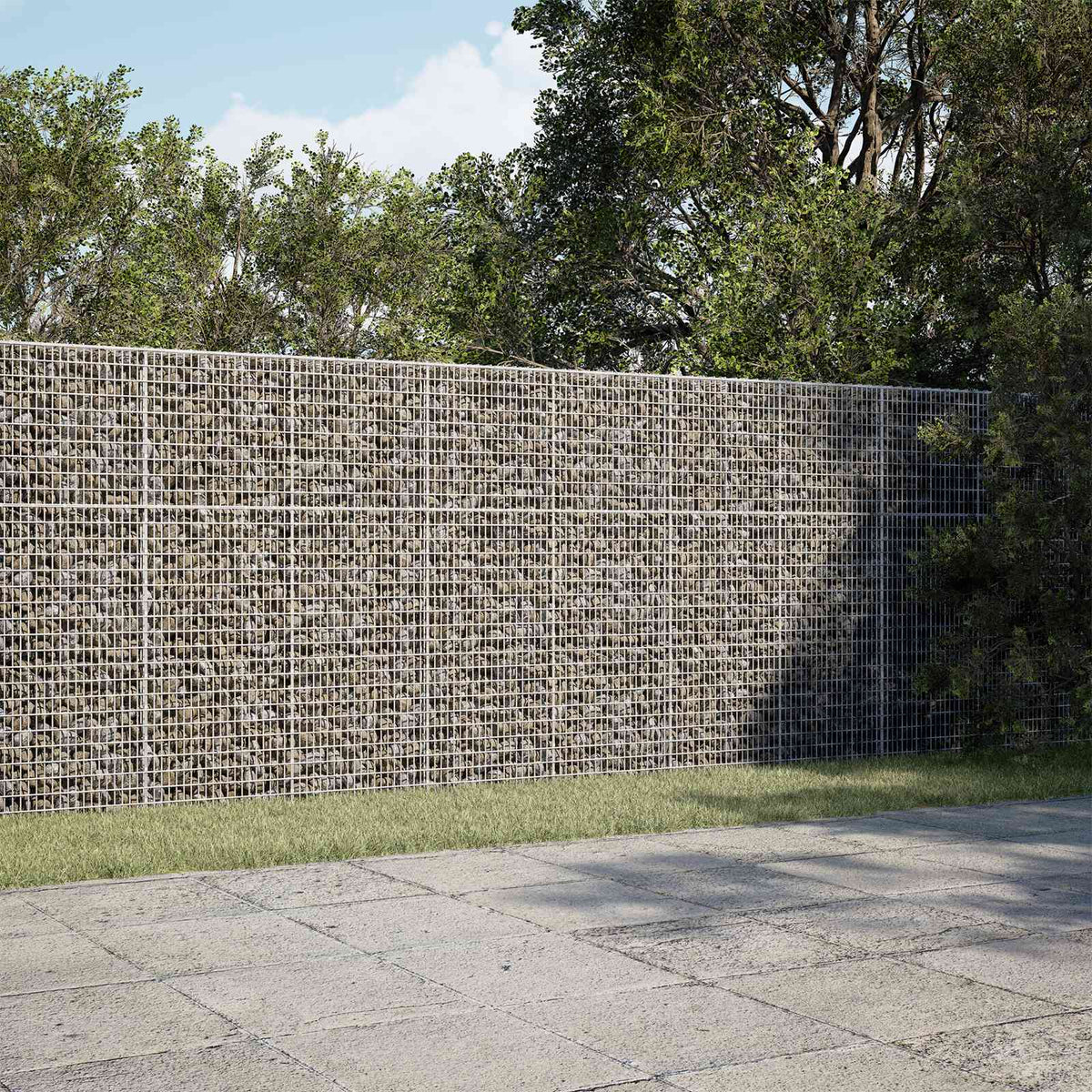 Gabion with 3.5 mm Wire and 5x2.5 cm Mesh 200x100x150 cm