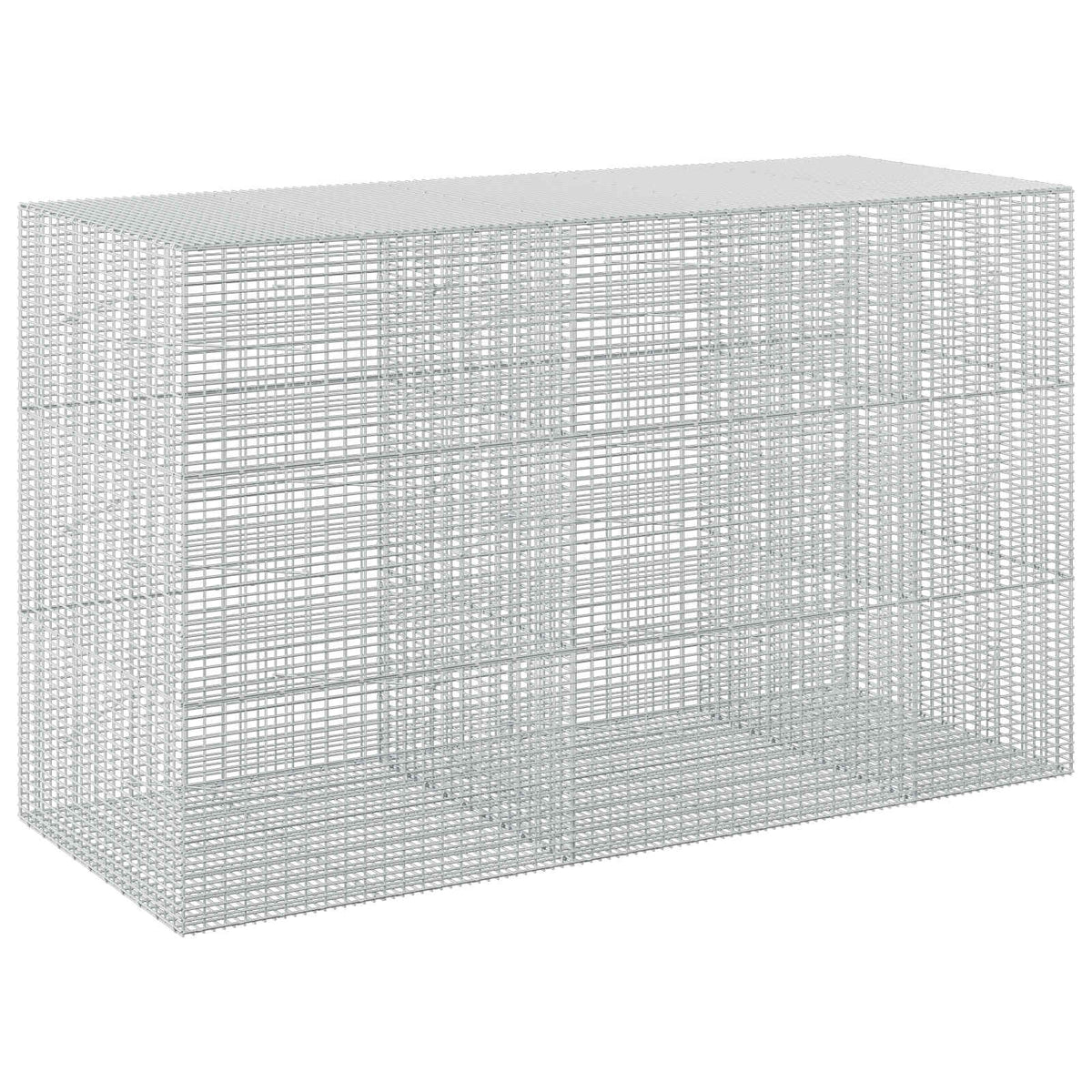 Gabion with 3.5 mm Wire and 5x2.5 cm Mesh 250x100x150 cm