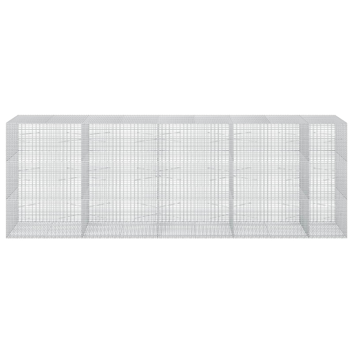 Gabion with 3.5 mm Wire and 5x2.5 cm Mesh 450x100x150 cm
