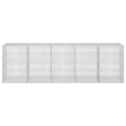 Gabion with 3.5 mm Wire and 5x2.5 cm Mesh 500x100x150 cm