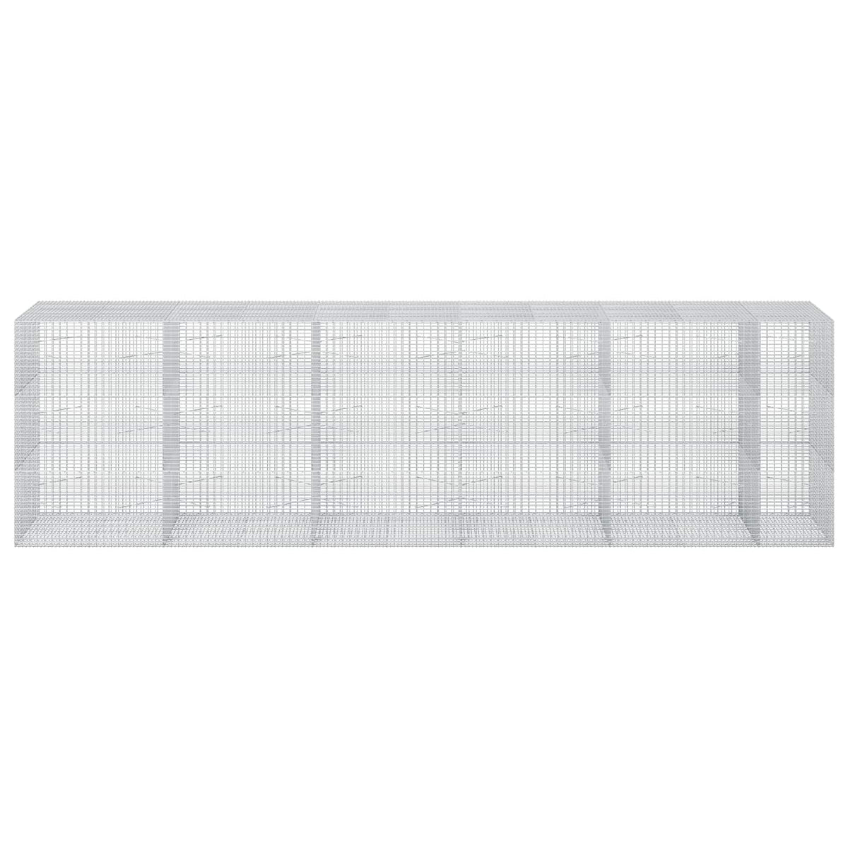 Gabion with 3.5 mm Wire and 5x2.5 cm Mesh 550x100x150 cm