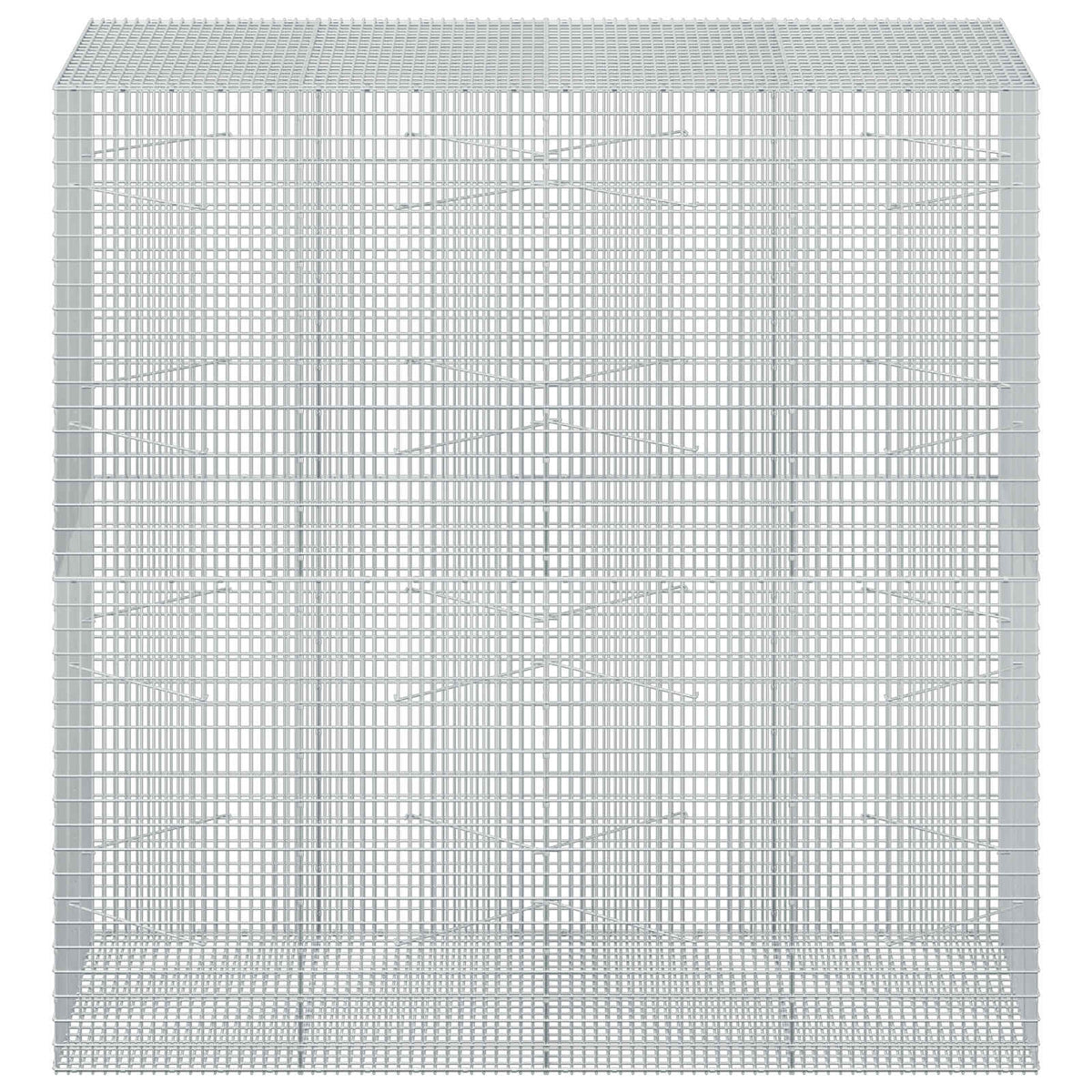 Gabion with 3.5 mm Wire and 5x2.5 cm Mesh 200x100x200 cm