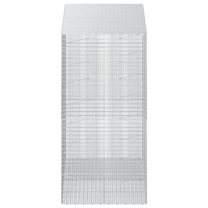 Gabion with 3.5 mm Wire and 5x2.5 cm Mesh 200x100x200 cm