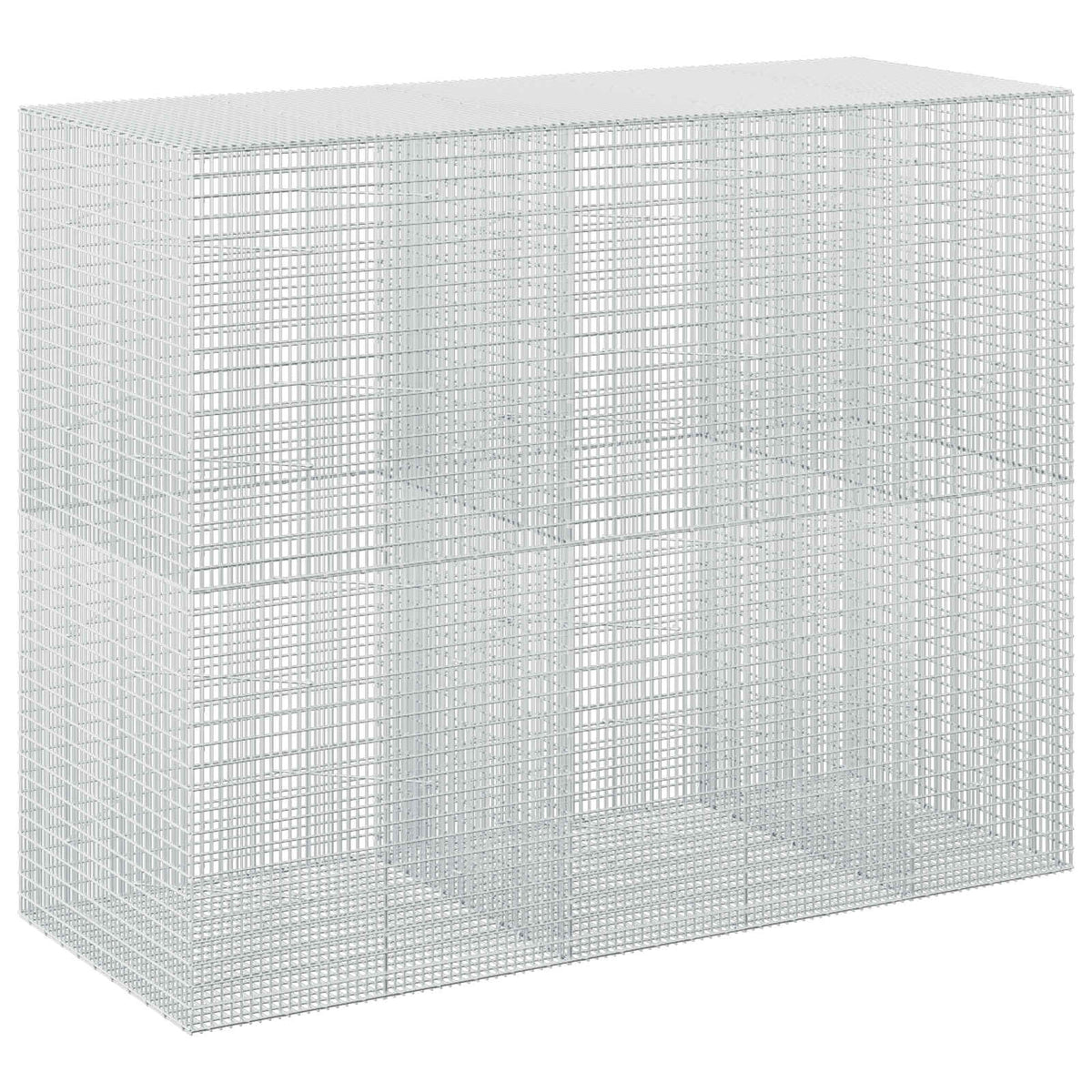 Gabion with 3.5 mm Wire and 5x2.5 cm Mesh 250x100x200 cm