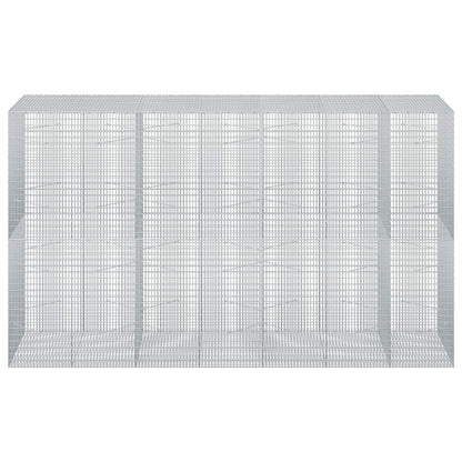 Gabion with 3.5 mm Wire and 5x2.5 cm Mesh 350x100x200 cm