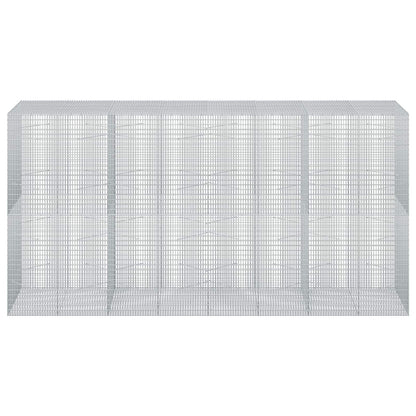 Gabion with 3.5 mm Wire and 5x2.5 cm Mesh 400x100x200 cm