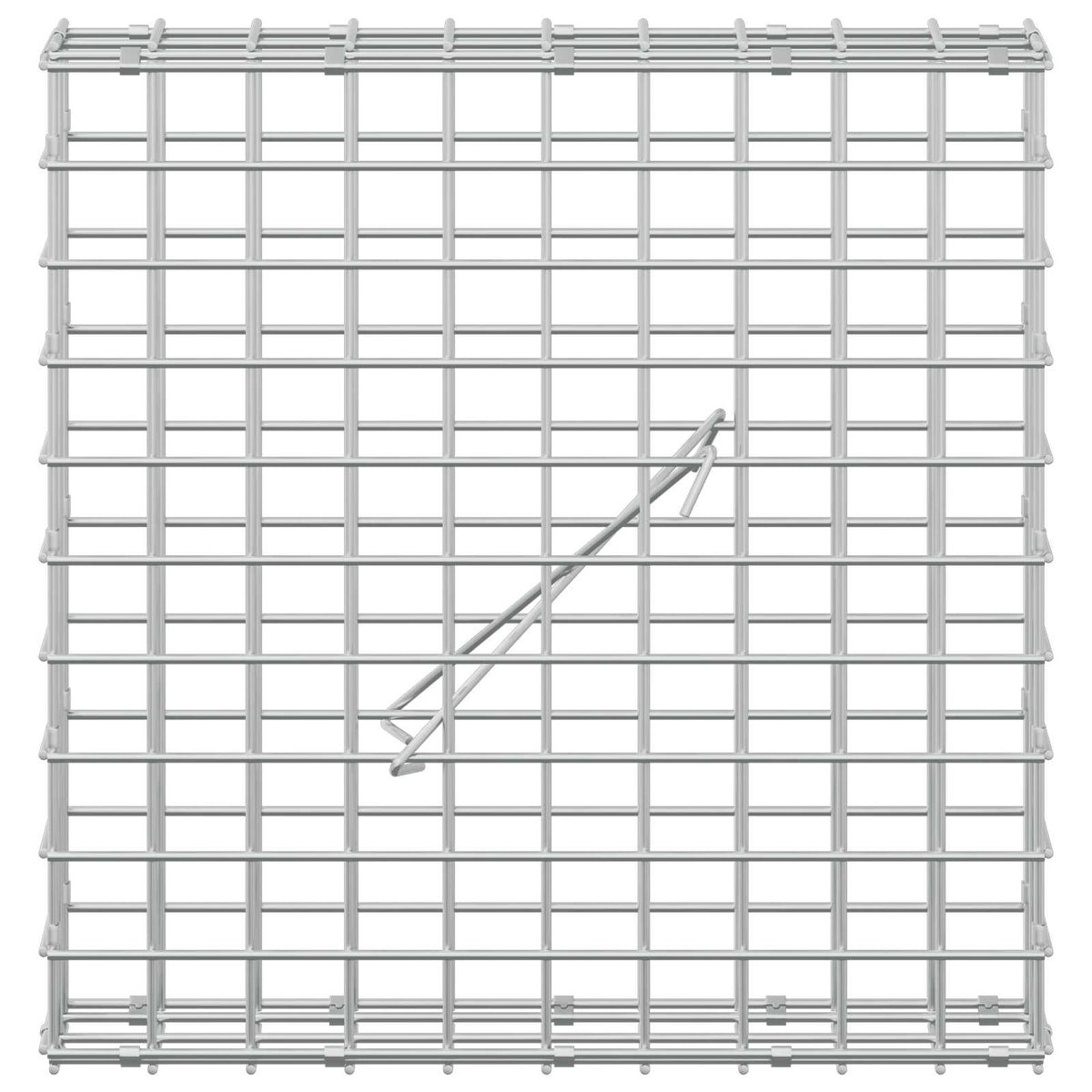 Gabion with 3.5 mm Wire and 5x5 cm Mesh 50x10x50 cm