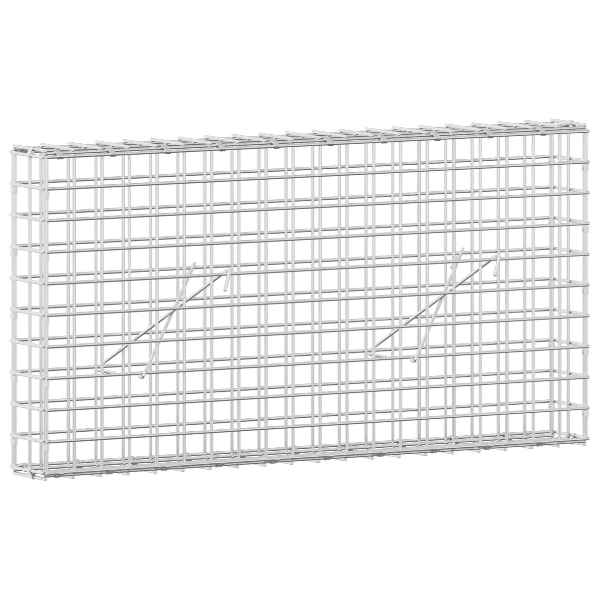 Gabion with 3.5 mm Wire and 5x5 cm Mesh 100x10x50 cm
