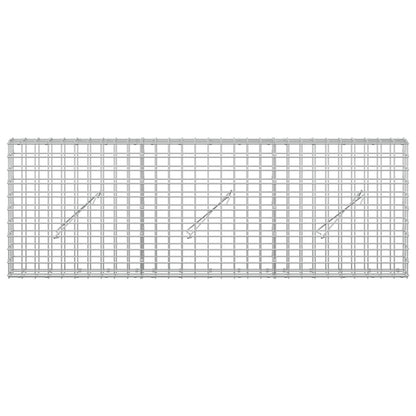 Gabion with 3.5 mm Wire and 5x5 cm Mesh 150x10x50 cm