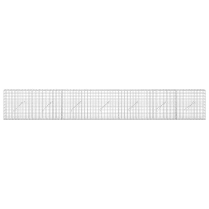 Gabion with 3.5 mm Wire and 5x5 cm Mesh 350x10x50 cm