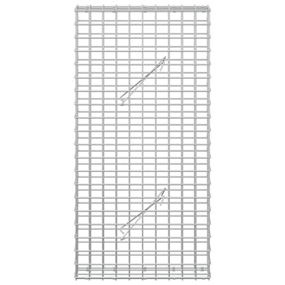 Gabion with 3.5 mm Wire and 5x5 cm Mesh 50x10x100 cm