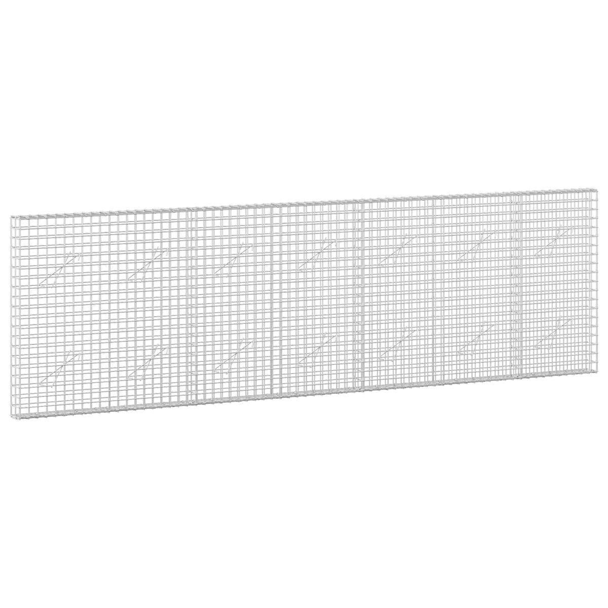 Gabion with 3.5 mm Wire and 5x5 cm Mesh 350x10x100 cm