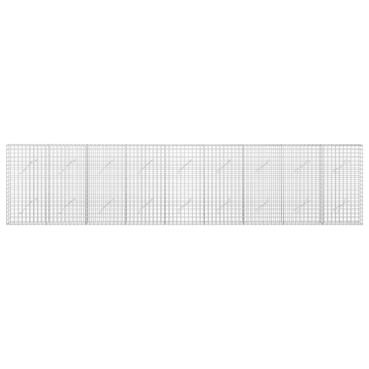Gabion with 3.5 mm Wire and 5x5 cm Mesh 450x10x100 cm