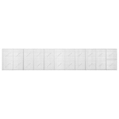 Gabion with 3.5 mm Wire and 5x5 cm Mesh 550x10x100 cm