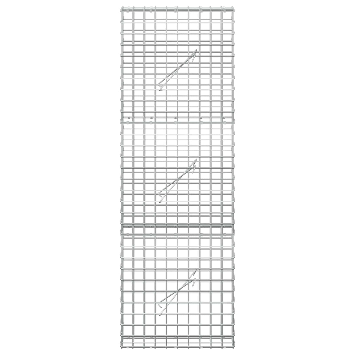 Gabion with 3.5 mm Wire and 5x5 cm Mesh 50x10x150 cm