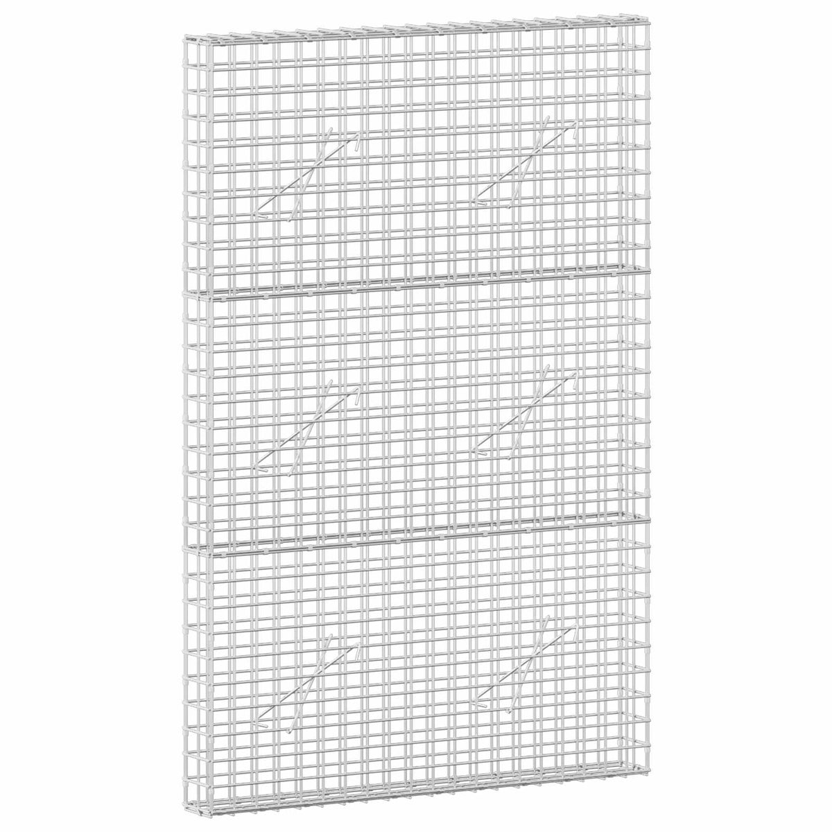 Gabion with 3.5 mm Wire and 5x5 cm Mesh 100x10x150 cm