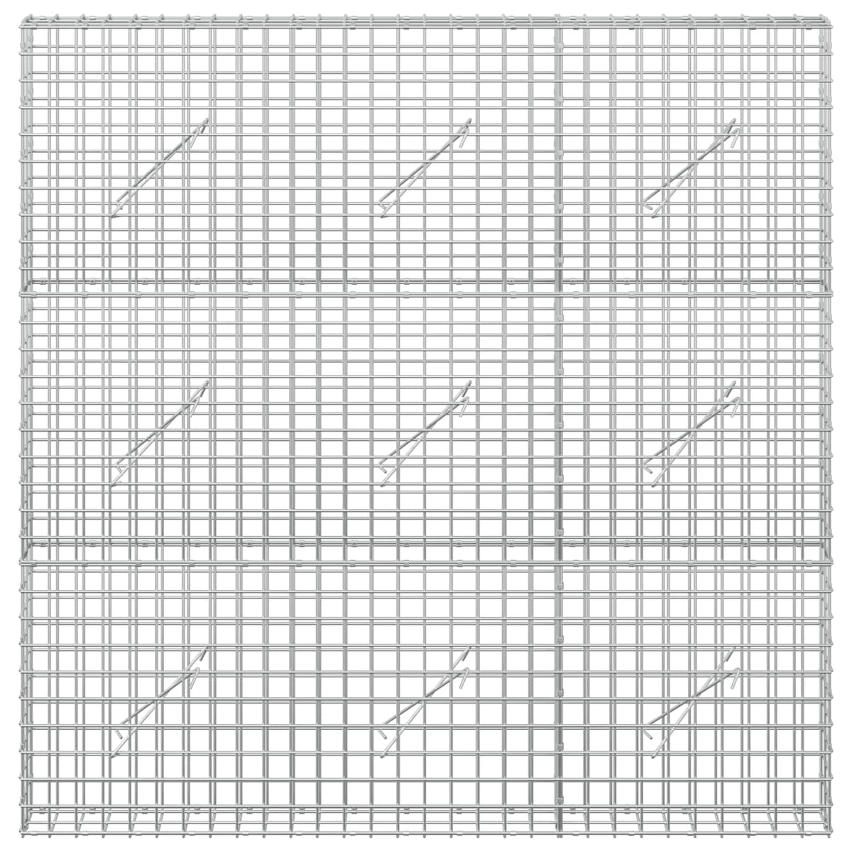 Gabion with 3.5 mm Wire and 5x5 cm Mesh 150x10x150 cm