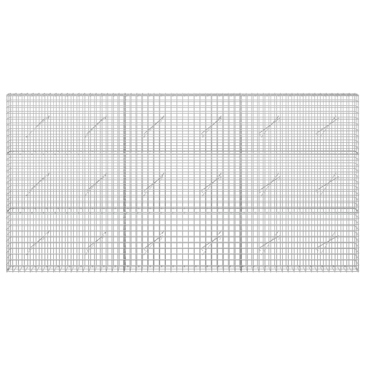 Gabion with 3.5 mm Wire and 5x5 cm Mesh 300x10x150 cm