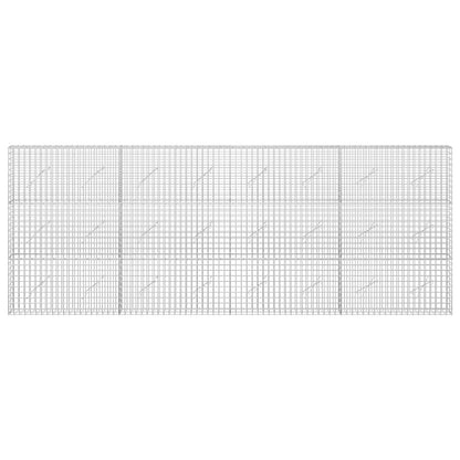 Gabion with 3.5 mm Wire and 5x5 cm Mesh 400x10x150 cm