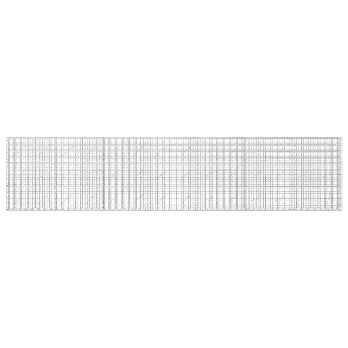 Gabion with 3.5 mm Wire and 5x5 cm Mesh 700x10x150 cm