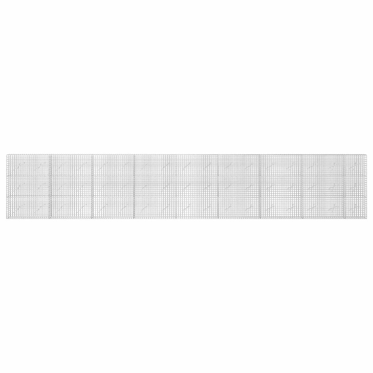Gabion with 3.5 mm Wire and 5x5 cm Mesh 850x10x150 cm
