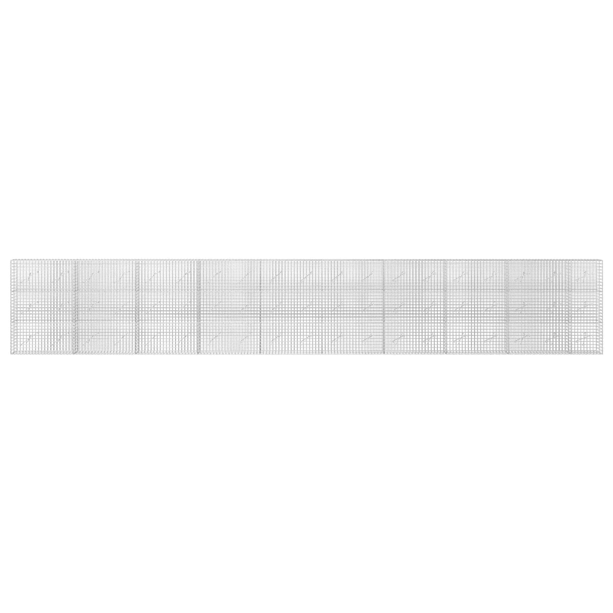 Gabion with 3.5 mm Wire and 5x5 cm Mesh 950x10x150 cm