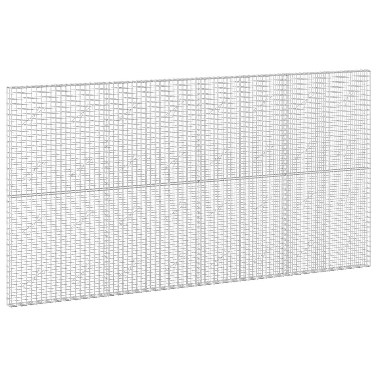 Gabion with 3.5 mm Wire and 5x5 cm Mesh 400x10x200 cm