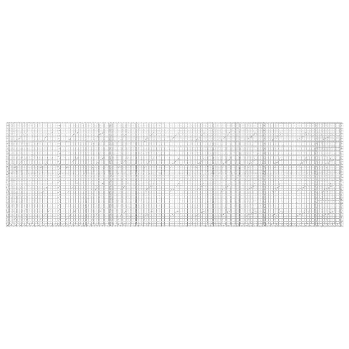 Gabion with 3.5 mm Wire and 5x5 cm Mesh 650x10x200 cm