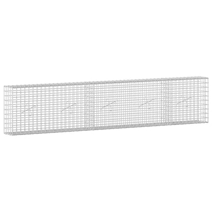 Gabion with 3.5 mm Wire and 5x5 cm Mesh 250x20x50 cm