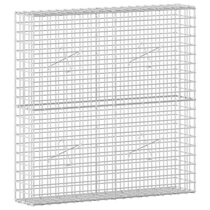 Gabion with 3.5 mm Wire and 5x5 cm Mesh 100x20x100 cm