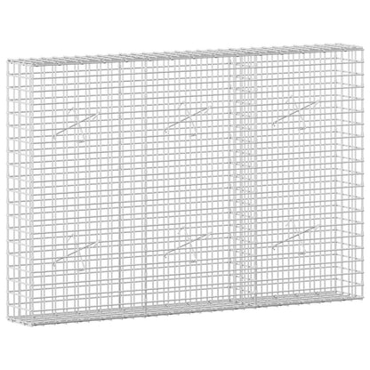 Gabion with 3.5 mm Wire and 5x5 cm Mesh 150x20x100 cm
