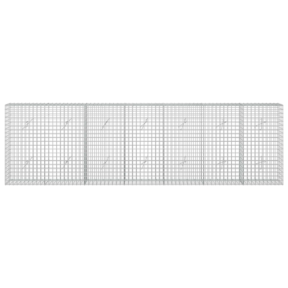 Gabion with 3.5 mm Wire and 5x5 cm Mesh 350x20x100 cm