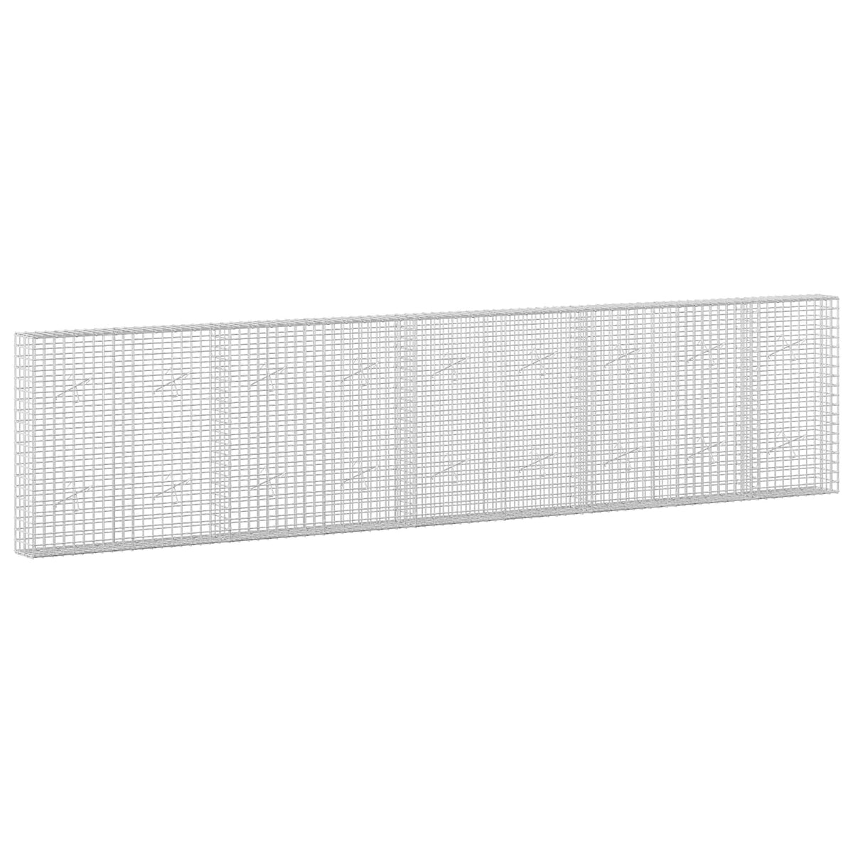 Gabion with 3.5 mm Wire and 5x5 cm Mesh 450x20x100 cm