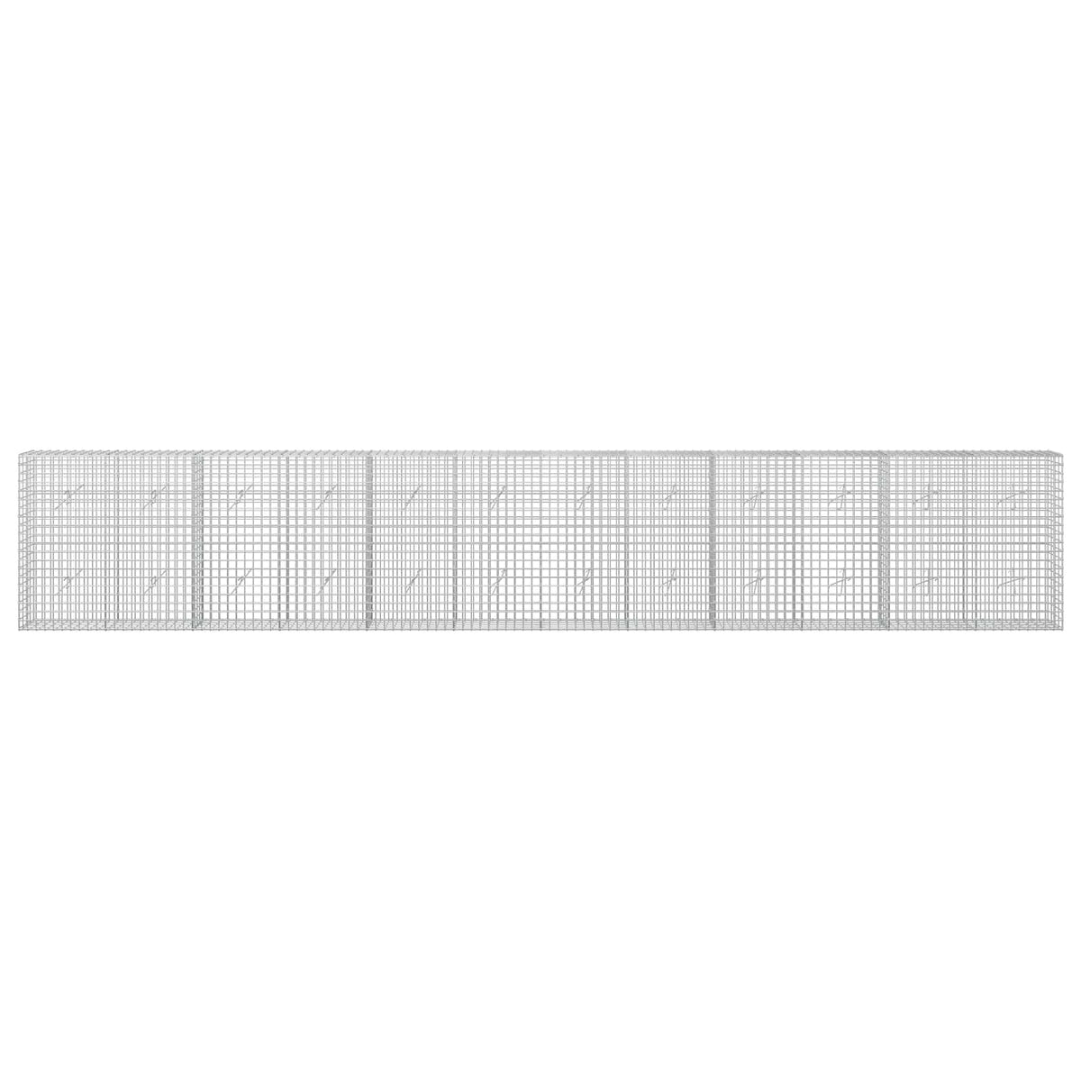 Gabion with 3.5 mm Wire and 5x5 cm Mesh 600x20x100 cm
