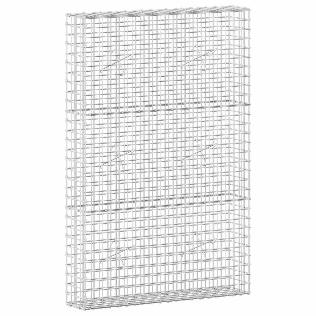 Gabion with 3.5 mm Wire and 5x5 cm Mesh 100x20x150 cm
