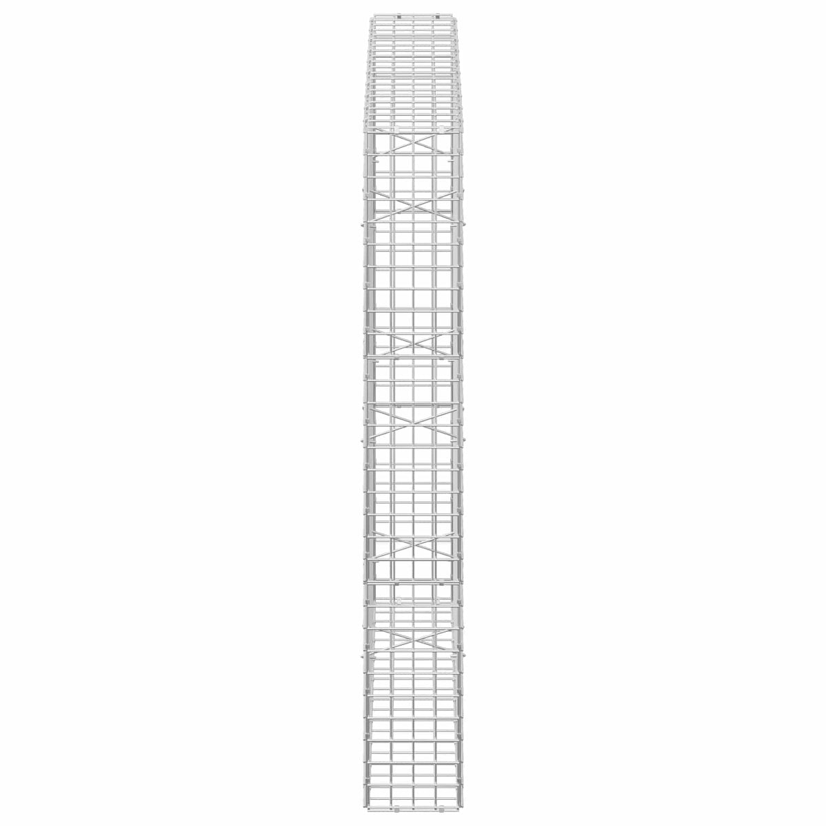 Gabion with 3.5 mm Wire and 5x5 cm Mesh 100x20x150 cm