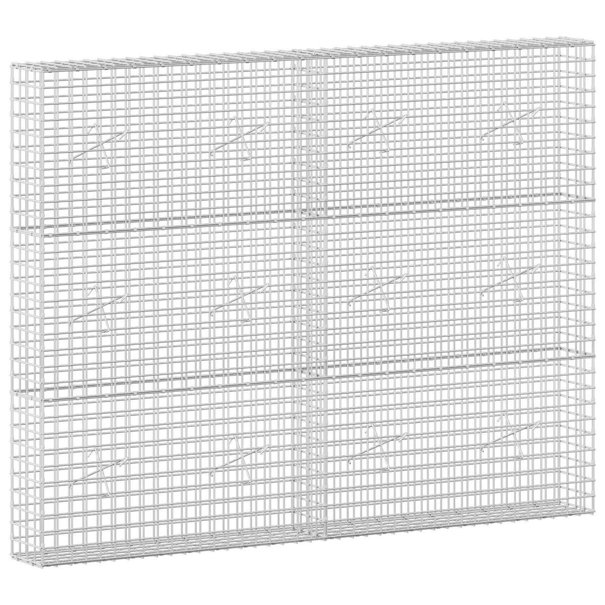 Gabion with 3.5 mm Wire and 5x5 cm Mesh 200x20x150 cm