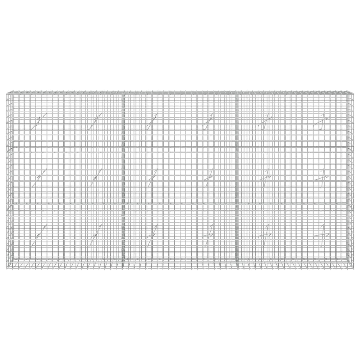 Gabion with 3.5 mm Wire and 5x5 cm Mesh 300x20x150 cm