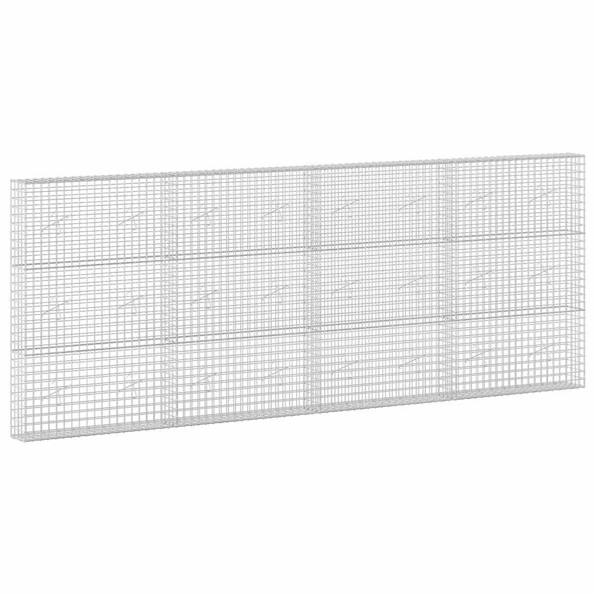 Gabion with 3.5 mm Wire and 5x5 cm Mesh 400x20x150 cm