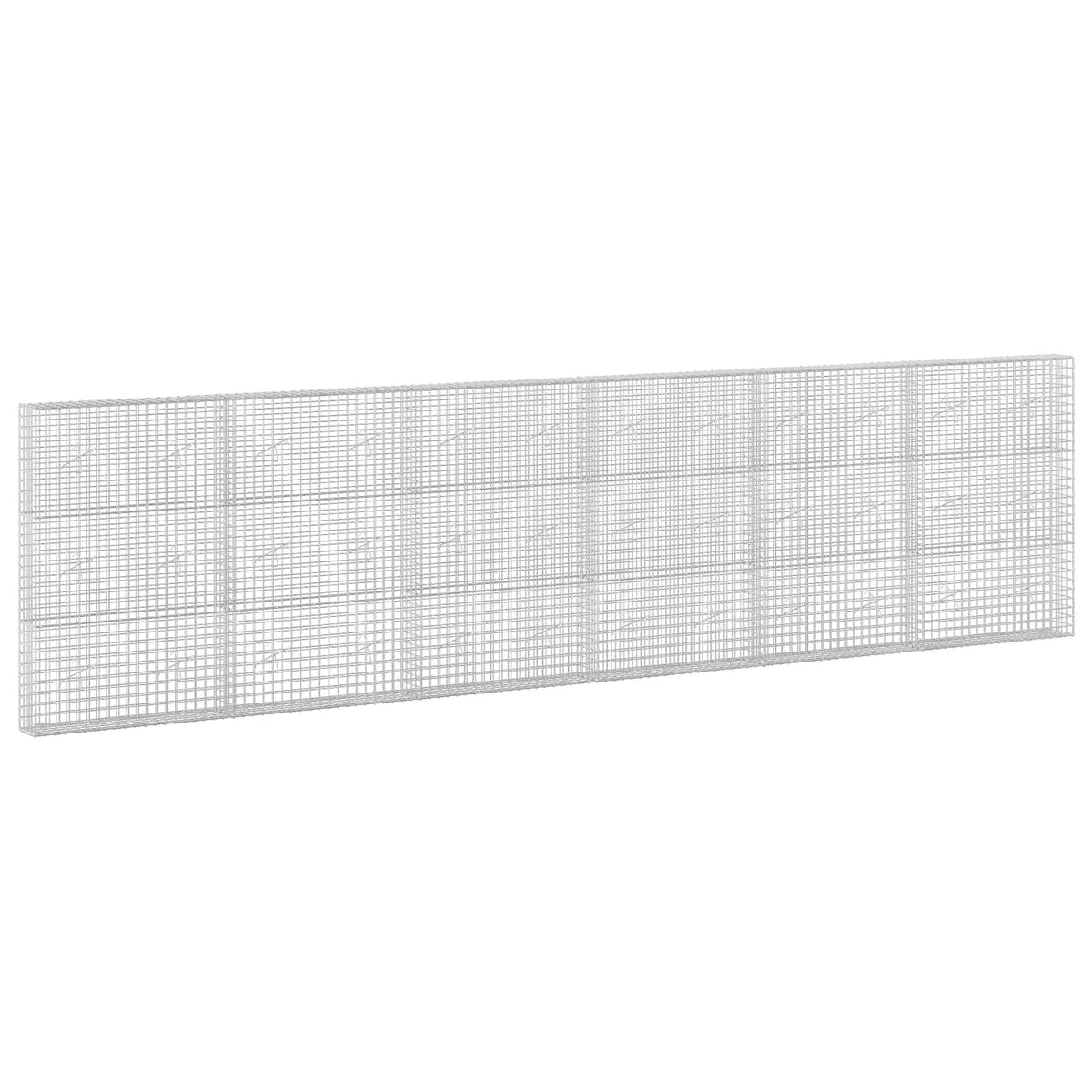 Gabion with 3.5 mm Wire and 5x5 cm Mesh 600x20x150 cm