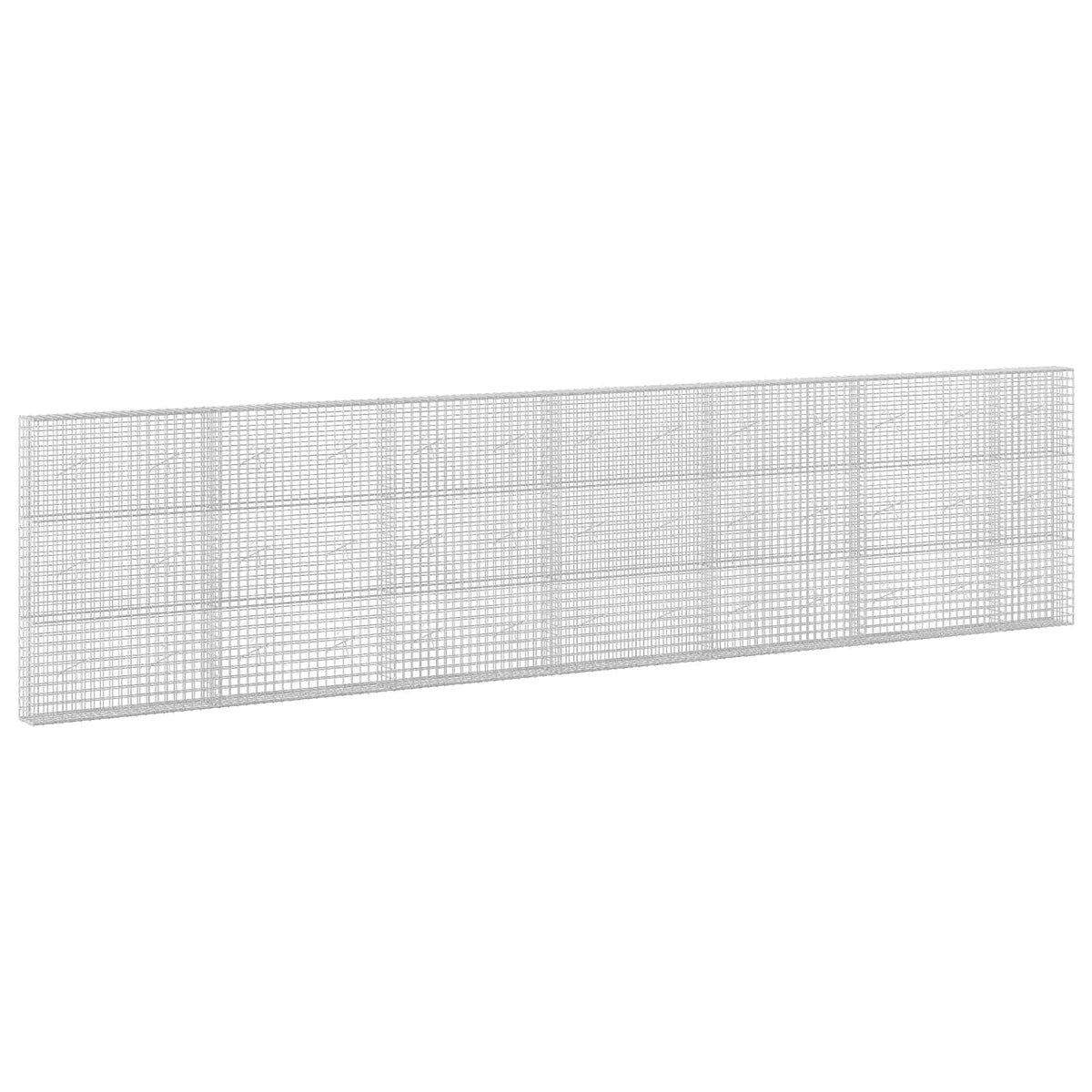Gabion with 3.5 mm Wire and 5x5 cm Mesh 650x20x150 cm